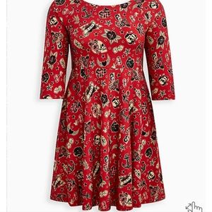 Red Skull Dress